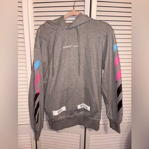 Lux Gray Hoodie Sweater